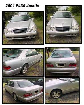 2001 Mercedes E430 4Matic for parts or project - - by for sale in Culpeper, District Of Columbia
