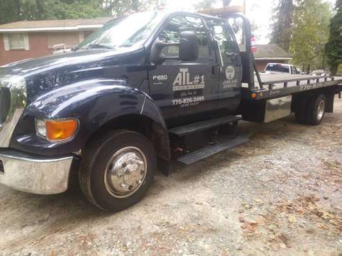 2007 Ford F650 wrecker for sale for sale in Red Oak, GA