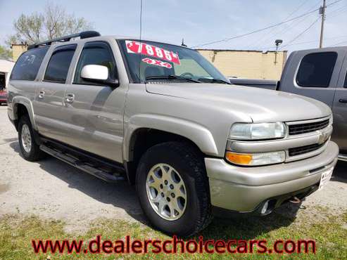 2004 Chevy Suburban Z71 4x4 Clean! - - by dealer for sale in Highland, IL