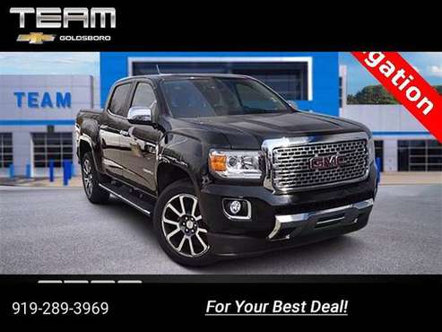 2018 GMC Canyon Denali pickup Black - - by dealer for sale in Goldsboro, NC