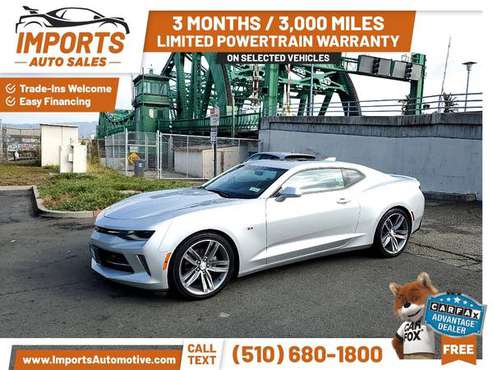 2016 Chevrolet Camaro LT 2dr Coupe w/1LT FOR ONLY $238/mo! - cars &... for sale in Alameda, CA