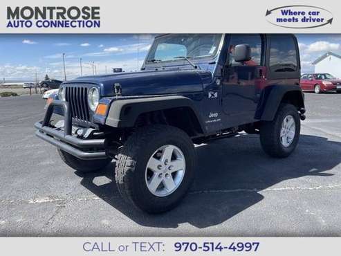 2005 Jeep Wrangler X - - by dealer - vehicle for sale in MONTROSE, CO