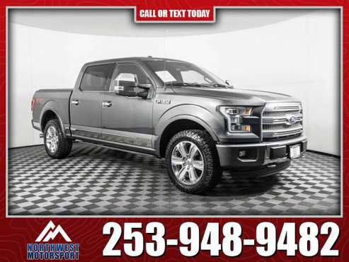 2016 Ford F-150 Platinum FX4 4x4 - - by dealer for sale in PUYALLUP, WA