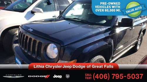 2014 Jeep Patriot FWD 4dr Sport - cars & trucks - by dealer -... for sale in Great Falls, MT