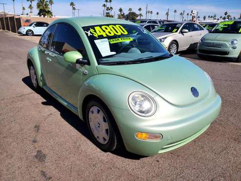 2002 Volkswagen New Beetle GL FREE CARFAX ON EVERY VEHICLE - cars &... for sale in Glendale, AZ