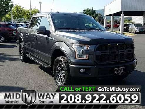 2015 Ford F-150 F150 F 150 Lariat Sport 4x4 Crew Cab - SERVING THE... for sale in Post Falls, ID