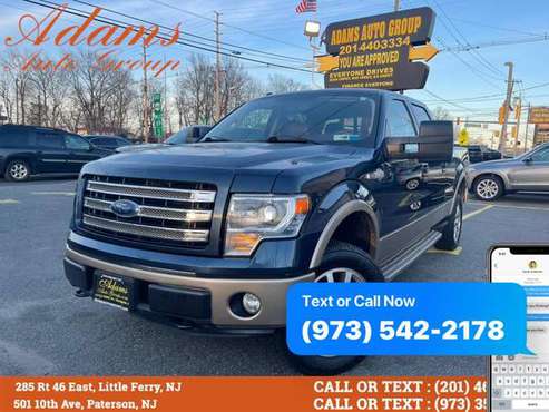 2013 Ford F-150 F150 F 150 4WD SuperCrew 145 King Ranch for sale in Paterson, NY