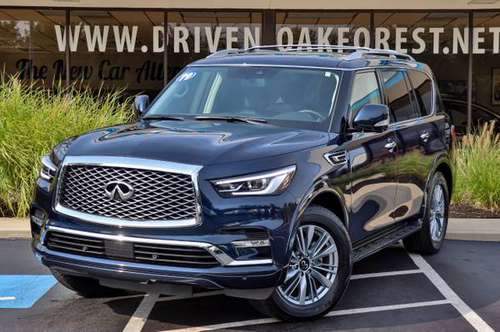 2019 INFINITI QX80 LUXE AWD Hermosa Blue - - by for sale in Oak Forest, IL