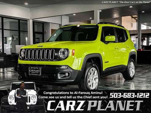2017 Jeep Renegade 4x4 Latitude NAV FACTORY WARRANTY JEEP RENEGADE 4WD for sale in Gladstone, OR