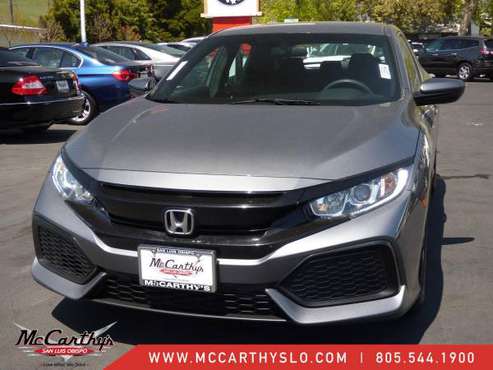 2017 Honda Civic Hatchback LX - - by dealer - vehicle for sale in San Luis Obispo, CA