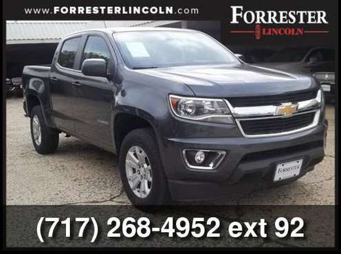 2016 Chevrolet Colorado 4wd Lt for sale in Chambersburg, PA