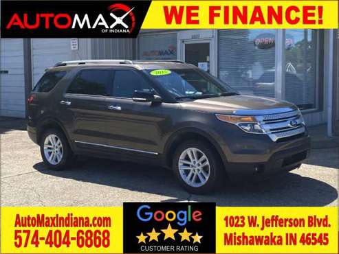 2015 Ford Explorer XLT 4WD. 3rd row seating! .Financing Available.... for sale in Mishawaka, IN