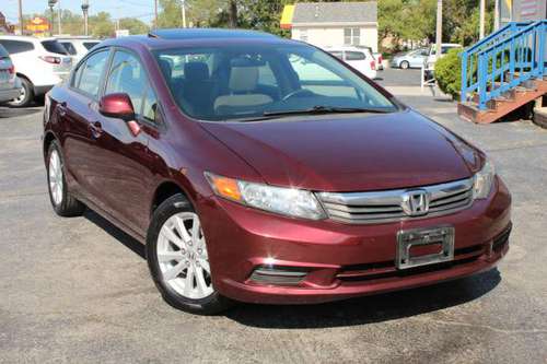 2012 HONDA CIVIC *Bluetooth *Sunroof *Heated Seats *90 DAY... for sale in Highland, IL