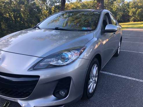 2013 mazda3 34000 miles 6spd nice car runs perfect for sale in Hellertown, PA