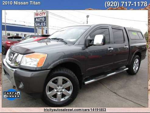 2010 NISSAN TITAN SE 4X4 4DR CREW CAB SWB PICKUP Family owned since for sale in MENASHA, WI