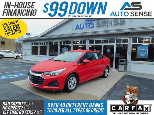 2019 Chevrolet Chevy Cruze LS - BAD CREDIT OK! - cars & trucks - by... for sale in Salem, ME