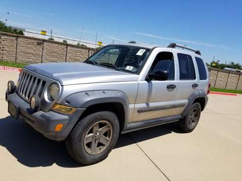 2006 Jeep Liberty Renegade silver auto Nice - - by for sale in Addison, TX
