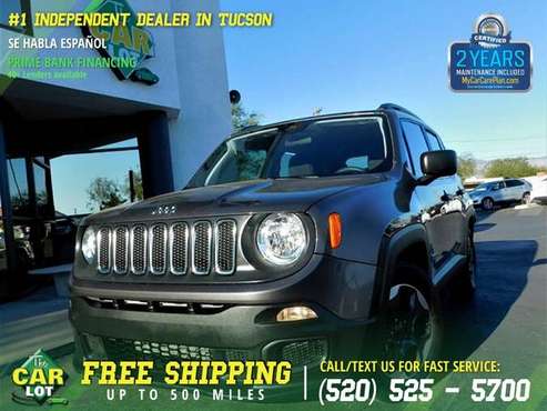 383/mo - 2018 Jeep Renegade Sport - - by dealer for sale in Tucson, AZ