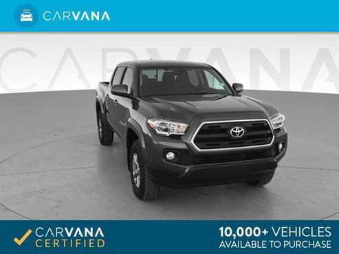 2017 Toyota Tacoma Double Cab SR5 Pickup 4D 5 ft pickup Dk. Gray - for sale in Denver , CO