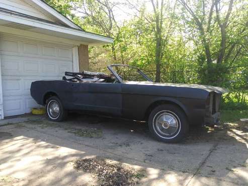 65 mustang convertible c code w/air for sale in Denton, TX