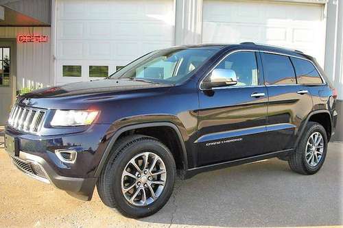 2014 Jeep Grand Cherokee Limited 4x4 V6 - Nav, Heated Seats, & more for sale in Vinton, IA