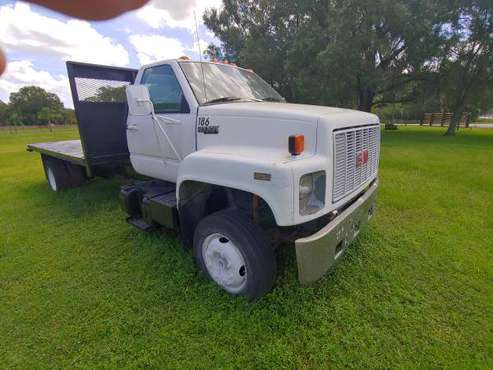 94 GMC Topkick Flatbed, Diesel - cars & trucks - by owner - vehicle... for sale in Lakeland, FL