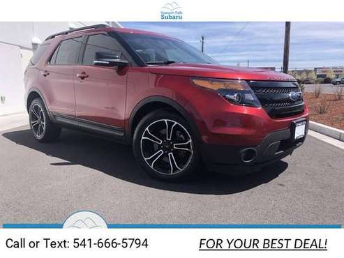 2015 Ford Explorer Sport suv Ruby Red Metallic Tinted Clearcoat for sale in Klamath Falls, OR