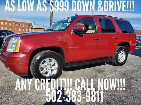 2009 GMC YUKON SLE!!! LOTS OF EXTRAS!!! WARRANTY!!! ANY CREDIT!!!... for sale in Louisville, KY