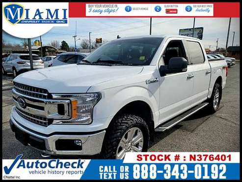2019 Ford F-150 XLT 4WD TRUCK -EZ FINANCING -LOW DOWN! - cars &... for sale in Miami, OK