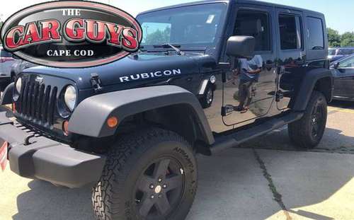 2008 Jeep Wrangler Unlimited Rubicon 4x4 4dr SUV w/Side Airbag... for sale in Hyannis, MA