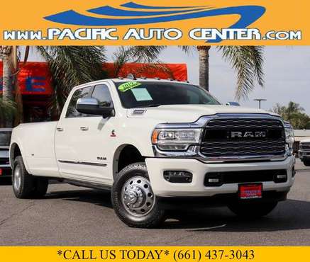 2019 Ram 3500 Diesel Limited Crew Cab 4x4 Dually Pickup Truck 31882 for sale in Fontana, CA