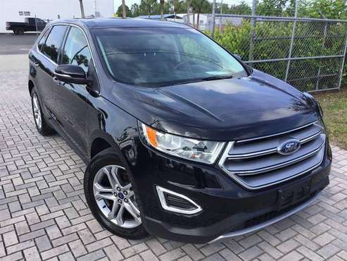 2018 Ford Edge Titanium - Lowest Miles / Cleanest Cars In FL - cars... for sale in Fort Myers, FL