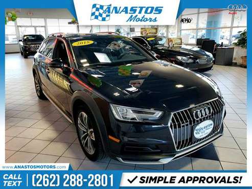 2018 Audi A4 A 4 A-4 allroad FOR ONLY 455/mo! - - by for sale in Kenosha, WI
