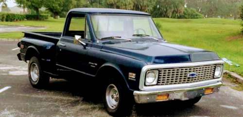 Classic 1972 c 10 Chevy stepside for sale in Wakefield, RI