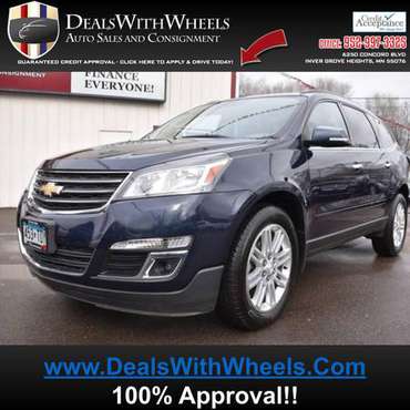 2015 Chevrolet Traverse LT AWD! SE HABLO ESPANOL FULLY LOADED SUV! for sale in Inver Grove Heights, MN
