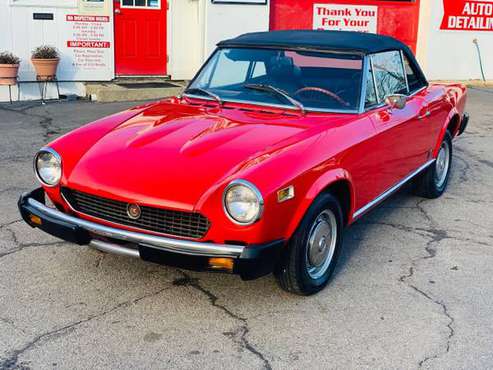 1976 FIAT 124 Spider - cars & trucks - by dealer - vehicle... for sale in Bellingham, MA