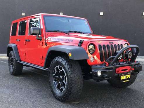 2015 Jeep Wrangler Unlimited Rubicon Hard Rock 4WD -TOP $$$ FOR YOUR... for sale in Sacramento , CA