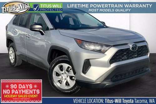 2019 Toyota RAV4 AWD All Wheel Drive RAV 4 LE SUV - cars & trucks -... for sale in Tacoma, WA