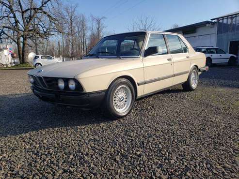 1982 BMW 528E (E28 body) - cars & trucks - by owner - vehicle... for sale in Albany, OR