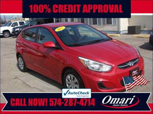 2017 Hyundai Accent SE Hatchback First Time Buyer Program - cars & for sale in South Bend, IN