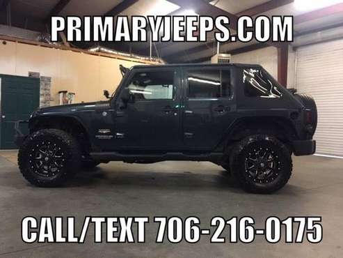 2008 Jeep Wrangler Unlimited Sahara IN HOUSE FINANCE NO DEALER FEES for sale in DAWSONVILLE, GA