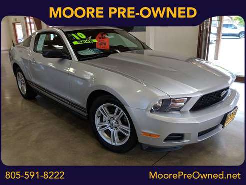 2010 *Ford* *Mustang* *2dr Coupe V6* SILVER for sale in Paso robles , CA