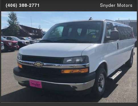 2019 Chevrolet Chevy Express Carfax-1 Owner SuperClean 24K Original... for sale in Bozeman, MT