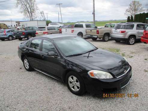 2010 CHEVY IMPALA 4DRS BLACK - - by dealer - vehicle for sale in Perrysburg, OH