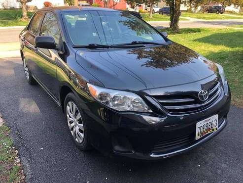 2013 Toyota Corolla LE, 88k Auto, no accidents, Very Good Condition for sale in Rockville, District Of Columbia