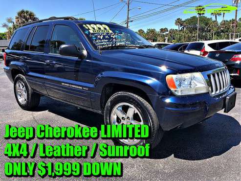 4X4 Jeep Cherokee Limited Edit BUY HERE PAY HERE 100 CARS ALL for sale in New Smyrna Beach, FL