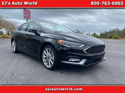 2017 Ford Fusion PLATINUM***LOADED FLAWLESS WOW*** - cars & trucks -... for sale in Panama City, FL