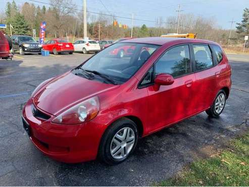Cherry Red 2008 Honda Fit - cars & trucks - by owner - vehicle... for sale in Parma, MI