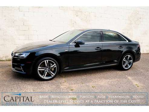 Gorgeous Blacked Out Sports Car! '17 Audi A4 2.0T! - cars & trucks -... for sale in Eau Claire, MN