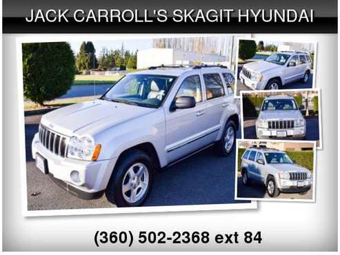 2006 Jeep Grand Cherokee 4dr Limited 4WD - cars & trucks - by dealer... for sale in Burlington, WA